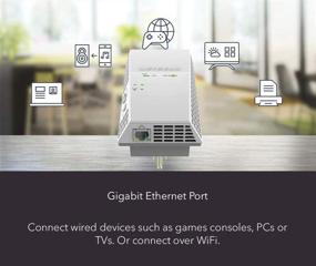 img 1 attached to 📶 Enhance Your WiFi Network with NETGEAR AC1900 Mesh WiFi Extender (EX6400) for Seamless Roaming and One WiFi Name – Works with Any Router