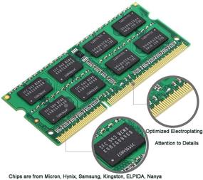 img 2 attached to 💻 DUOMEIQI 2GB DDR2 667MHz SODIMM Non-ECC Unbuffered Notebook Memory Laptop RAM Module