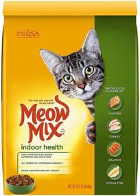 img 4 attached to 🐱 Улучшите здоровье вашего домашнего кота с сухим кормом Meow Mix Indoor Health