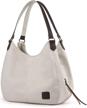 dourr multi pocket shoulder fashion handbag women's handbags & wallets for shoulder bags logo