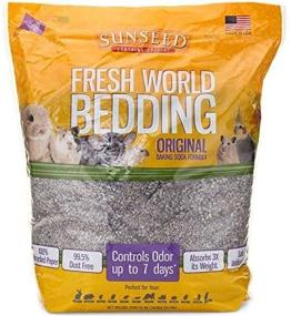 img 1 attached to 🌱 Premium Sunseed Fresh World Bedding: Gray Gleck, 450 Cubic Inch