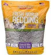 🌱 premium sunseed fresh world bedding: gray gleck, 450 cubic inch логотип