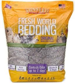 img 3 attached to 🌱 Premium Sunseed Fresh World Bedding: Gray Gleck, 450 Cubic Inch