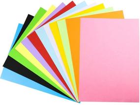 img 3 attached to 📒 Hslife 120 Pack Colored Paper: Vibrant A4 Copy Paper for DIY Art & Crafts