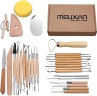 meuxan 30pcs pottery tools sculpting logo