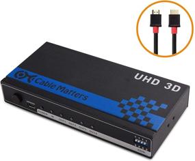 img 3 attached to 🔌 Enhanced Cable Matters 4 Port 4K HDMI Splitter - Perfectly Compatible with 4K Resolution