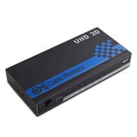 🔌 enhanced cable matters 4 port 4k hdmi splitter - perfectly compatible with 4k resolution logo