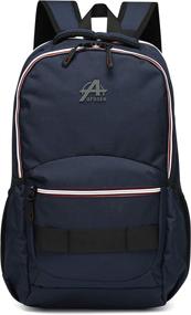 img 4 attached to 🎒 Navy Daypack with Multiple Pockets - Optimal School Backpack