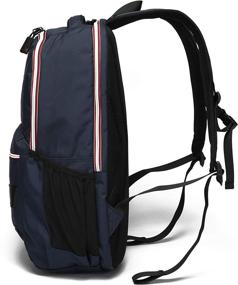 img 2 attached to 🎒 Navy Daypack with Multiple Pockets - Optimal School Backpack