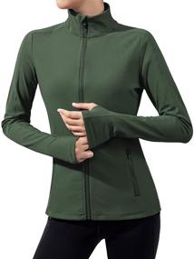 img 1 attached to 🧘 VUTRU Women's Full Zip Track Jacket for Yoga, Workout, and Running