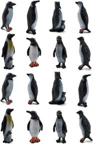 img 4 attached to ORZIZRO Plastic Penguin Figurines Children