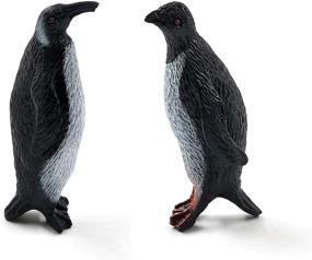 img 2 attached to ORZIZRO Plastic Penguin Figurines Children