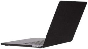 img 3 attached to 📦 Incase Textured Hardshell Woolenex Case for 16-inch MacBook Pro - Form-Fitting Durable Protection in Graphite (INMB200684-GFT)