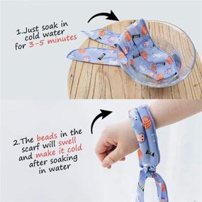 img 3 attached to Cooling Bandana Windproof Decorative Collar