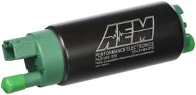 img 2 attached to 🔌 AEM E85 In-Tank Fuel Pump, Black, 50-1200, Compact Design