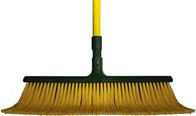 img 2 attached to 🧹 Claw Broom: Effortless Raking and Sweeping with Easy Push and Pull Design | Adjustable Handle 38" - 62" | Curve Claw Bristles | Swiftly Removes Dust, Leaves, and Light Snow