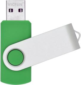 img 2 attached to 💚 Набор из 10 USB-флеш-накопителей VICFUN 8GB USB 2.0 - Зеленый флеш-накопитель Pen Drive