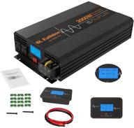 🔌 sl euthtion 3000w pure sine wave power inverter: lcd display, usb port, wireless remote, solar, outdoor logo