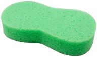 lantee large sponges - 5 pcs high foam car cleaning washing sponge pad (green) logo
