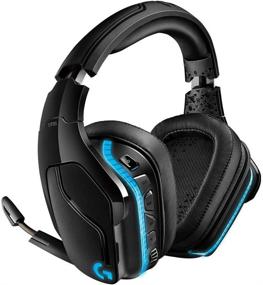 img 4 attached to 🎧 Logitech G935 Wireless DTS:X 7.1 Surround Sound LIGHTSYNC RGB PC Gaming Headset - Black/Blue (Renewed) - Ultimate Gaming Audio Experience!