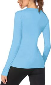 img 1 attached to COOrun Women's Outdoor Athletic Shirts in Swimsuits & Cover Ups