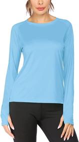 img 2 attached to COOrun Women's Outdoor Athletic Shirts in Swimsuits & Cover Ups