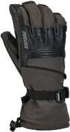 🧤 gordini storm trooper gloves: sleek & stylish black men's accessories logo
