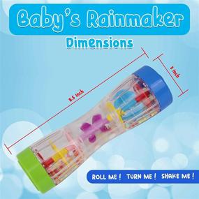 img 3 attached to Playkidz Rainmaker Toddlers Rainfall Instrument