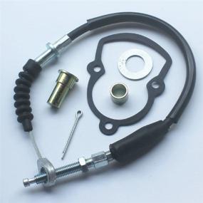 img 3 attached to 🏍️ Комплект заднего тормозного кабеля KIPA для YAMAHA YFS200 Blaster 200 ATV 1988-2001 (Исключая +4&#34; удлиненное крыло)