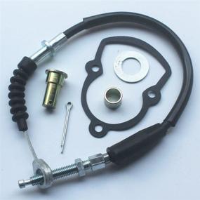 img 1 attached to 🏍️ Комплект заднего тормозного кабеля KIPA для YAMAHA YFS200 Blaster 200 ATV 1988-2001 (Исключая +4&#34; удлиненное крыло)