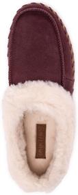 img 2 attached to Stylish MUK LUKS Womens Buffalo Cognac Men's Loafers & Slip-Ons: Comfortable and Trendy Footwear