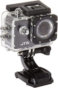img 3 attached to 📷 JTD J-EXP 2.0 Премиум Спортивная камера действий DV 12MP 1080P 170 градусов Угол Антибликовое покрытие Линзы Водонепроницаемая камера DV Камкордер для велосипеда мотоцикла плавания (черный)