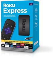 enhance your entertainment with a 📺 renewed roku express hd streaming media player, black logo