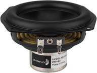 🔊 dayton audio nd105-4: high-performance 4" aluminum cone midbass neo driver - 4 ohm logo