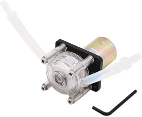 img 3 attached to 🐠 INTLLAB 12V DC DIY Peristaltic Liquid Pump: Efficient Dosing Pump for Aquarium Lab Analytical - 170~460mL/min