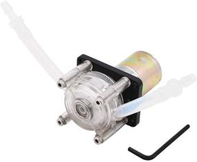 img 4 attached to 🐠 INTLLAB 12V DC DIY Peristaltic Liquid Pump: Efficient Dosing Pump for Aquarium Lab Analytical - 170~460mL/min