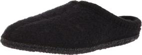 img 4 attached to Haflinger Women's AS Slipper Charcoal: Comfy Men's Loafers & Slip-Ons