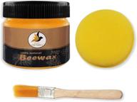 🪵 wood seasoning beeswax: revive, restore, and polish your furniture with traditional beeswax polish logo