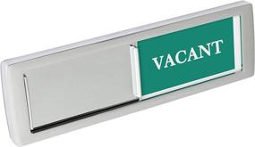 img 2 attached to 🔒 Enhanced Metal Privacy Sign: Versatile Vacant Occupied Design for Home Office Restroom Conference, Hotels, and Hospitals