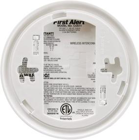 img 3 attached to 🔥 Enhanced Wireless Interconnected Carbon Monoxide (CO) Detector with Voice and Location - First Alert BRK CO511