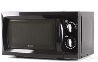 🍽️ 0.6 cu. ft black countertop microwave oven by commercial chef logo