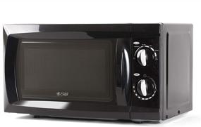 img 4 attached to 🍽️ 0.6 Cu. Ft Black Countertop Microwave Oven by Commercial Chef