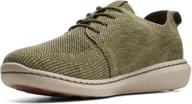 clarks mens urban sneaker textile logo