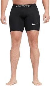 img 4 attached to Компрессионные шорты Nike Dri Fit, черные