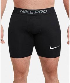 img 3 attached to Nike Dri Fit Compression Shorts Black Sports & Fitness