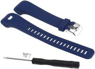 🔵 premium blue replacement watch strap with embossing - sing f ltd sports band bracelets wrist straps logo