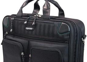 img 1 attached to 👜 Mobile Edge ScanFast Checkpoint & Eco Friendly Laptop Briefcase 16" PC, 17" Mac - Ideal for Men, Women, Business Travel & Students - Black MESFBC2.0