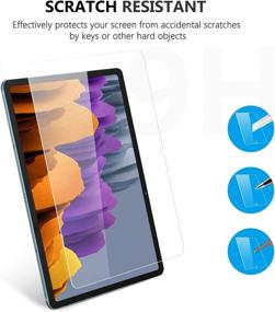 img 1 attached to Премиум-стекло для защиты экрана Samsung Galaxy Tab S7 11 дюймов - 2 штуки в комплекте с рамкой выравнивания - SPARIN