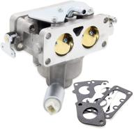 🔧 796227 carburetor: replacement for briggs & stratton v-twin models 407777, 40n877, 40r877, 445677, 445877, 44l777, 44m777, 44p777, 44r677 - includes gasket kit - replaces # 796227 logo