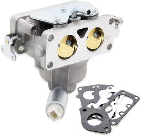 img 4 attached to 🔧 796227 Carburetor: Replacement for Briggs & Stratton V-Twin Models 407777, 40N877, 40R877, 445677, 445877, 44L777, 44M777, 44P777, 44R677 - Includes Gasket Kit - Replaces # 796227